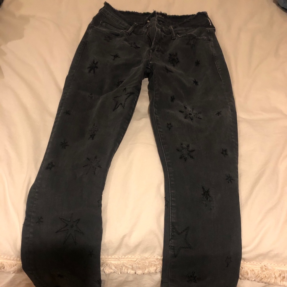 Super rare MOTHER denim star stitch jean